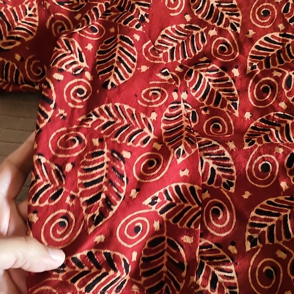 Crop top with Blockprint - Picture 6 of 9